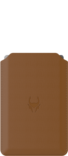 Cryptotag Stack Sack | Leather case